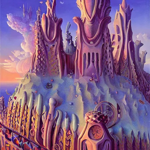 Image similar to art by paul lehr, antoni gaudi, rob gonsalves, artgerm