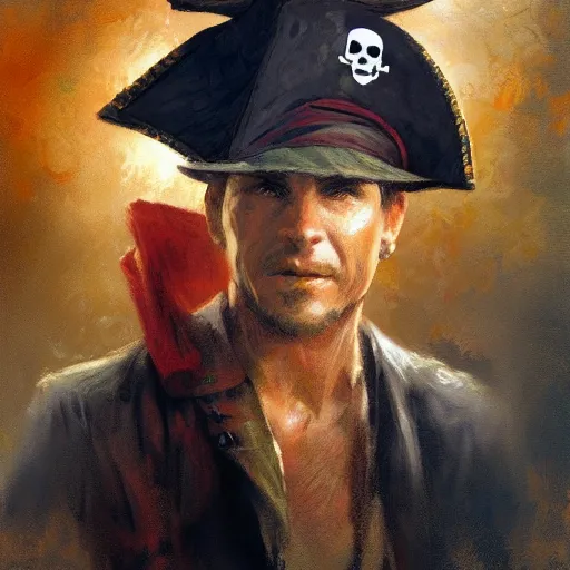 Image similar to pirate's hat, craig mullins