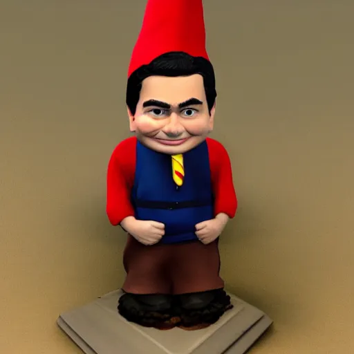 Image similar to ben shapiro as a gnome