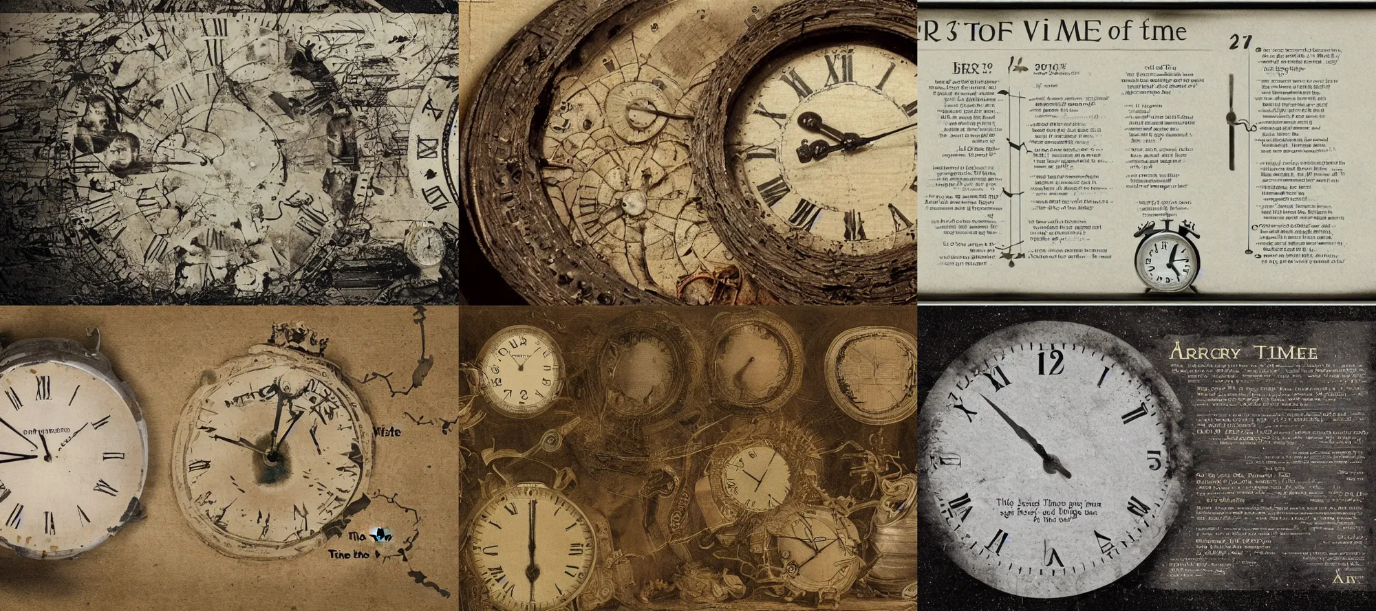 Prompt: a brief history of time