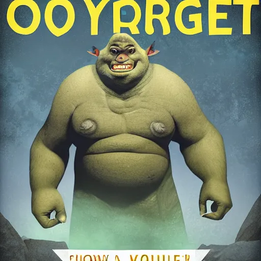 Image similar to book cover of a ogre story