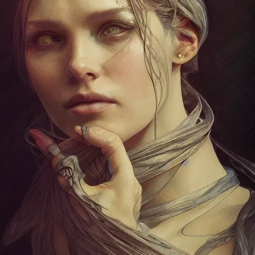 Prompt: ultra realistic illustration, dementor, intricate, elegant, highly detailed, digital painting, artstation, concept art, smooth, sharp focus, illustration, art by artgerm and greg rutkowski and alphonse mucha