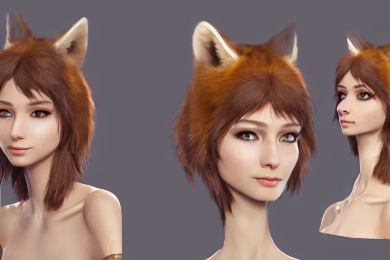 Image similar to anthropomorphic female marten wearing jewlery, made by Stanley Artgerm Lau, WLOP, Rossdraws, ArtStation, CGSociety, concept art, cgsociety, octane render, trending on artstation, artstationHD, artstationHQ, unreal engine, 4k, 8k,