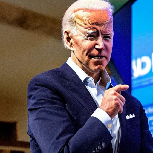 Prompt: joe biden forgets where to go