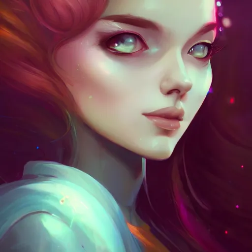 Prompt: a portrait of a beautiful model, art by lois van baarle and loish and ross tran and rossdraws and sam yang and samdoesarts, digital art, highly detailed, intricate, sharp focus, Trending on Artstation HQ, deviantart, unreal engine 5, 4K UHD image