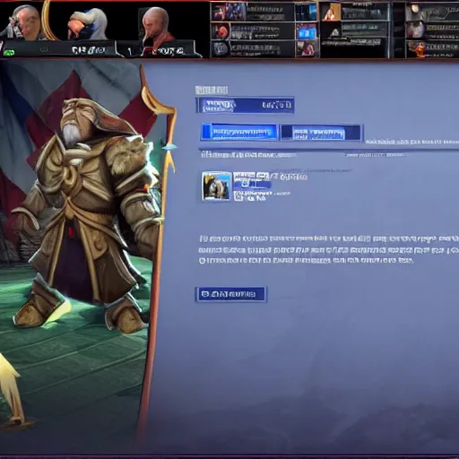 Image similar to joe biden as a character in dota 2, screenshot from dota 2, HD