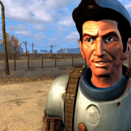 Prompt: fallout 4 character but rendered in n 6 4 graphics.