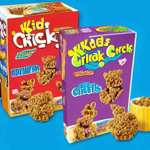 Image similar to kids cereal box