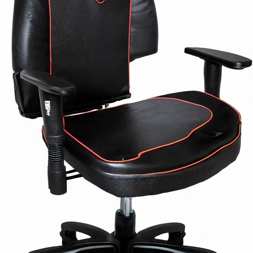 Prompt: gaming chair as a toilet