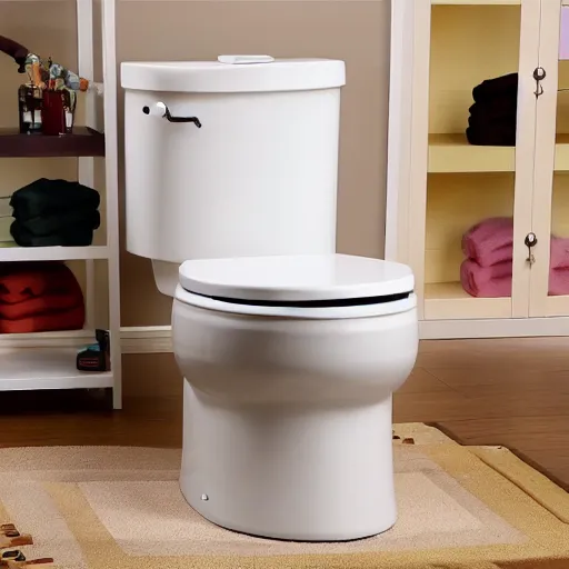 Image similar to gaming chair toilet