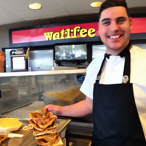 Image similar to wafflehouse employee's