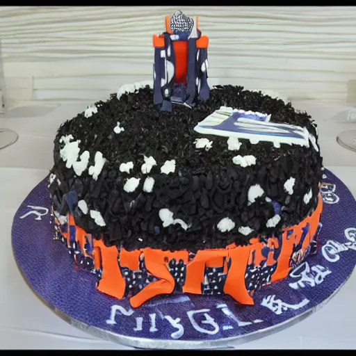 Image similar to basketball cake