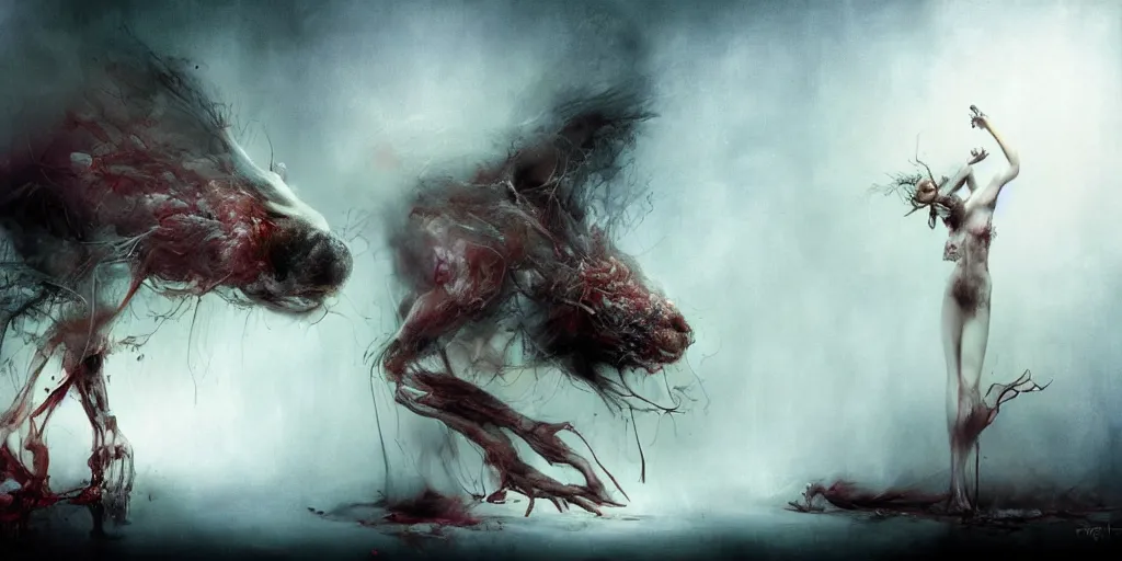 Image similar to The end of an organism, by ryohei hase