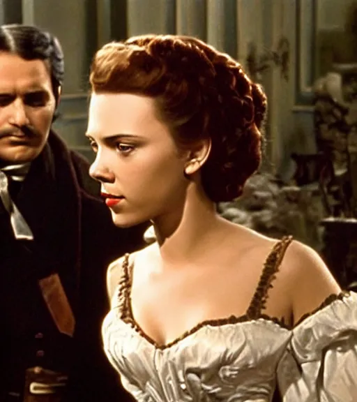 Image similar to Scarlett Johansson in Gone With the Wind