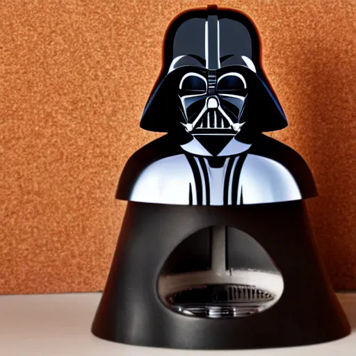 Image similar to darth vader nespresso machine