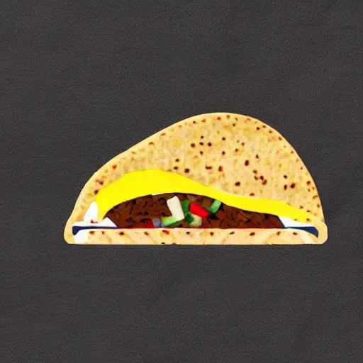 Image similar to the cutest taco