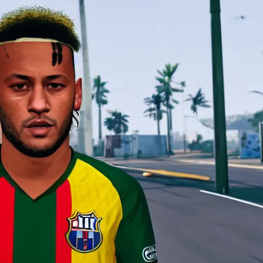 Image similar to neymar in gta v