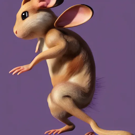 Prompt: photography of a realistic rattata animal, ultra detailed, 8 k, cinematic lighting, natural background, trending on artstation, pokemon