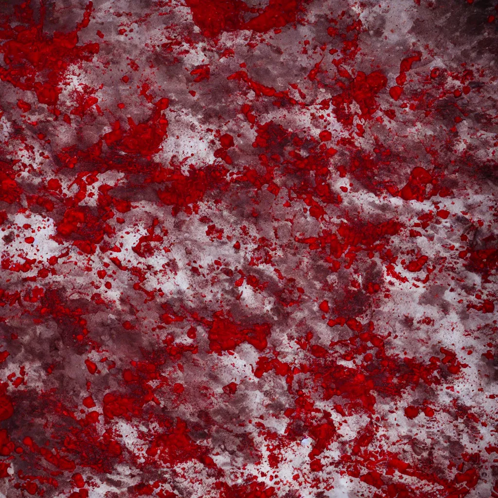 Prompt: blood sea