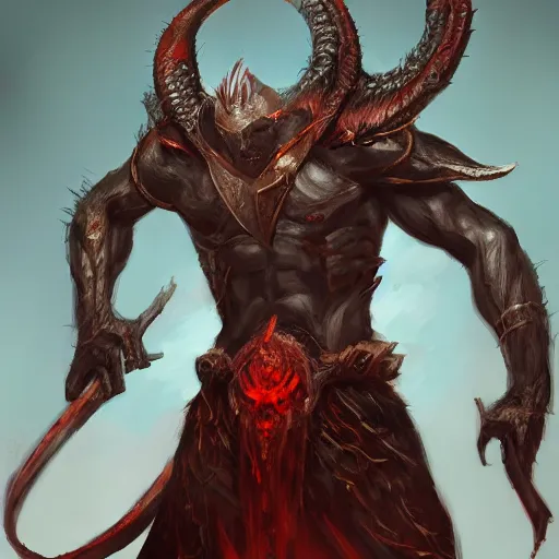 Image similar to Kitava the god of hunger from path of exile, artstation, concept art, digital painting, highly detailed, fan art
