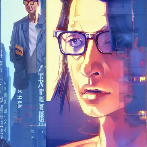 Image similar to jeff goldblum portrait as manga girl, realistic shaded perfect face, fine details. anime. realistic shaded lighting poster by ilya kuvshinov katsuhiro otomo ghost - in - the - shell, magali villeneuve, artgerm, jeremy lipkin and michael garmash and rob rey