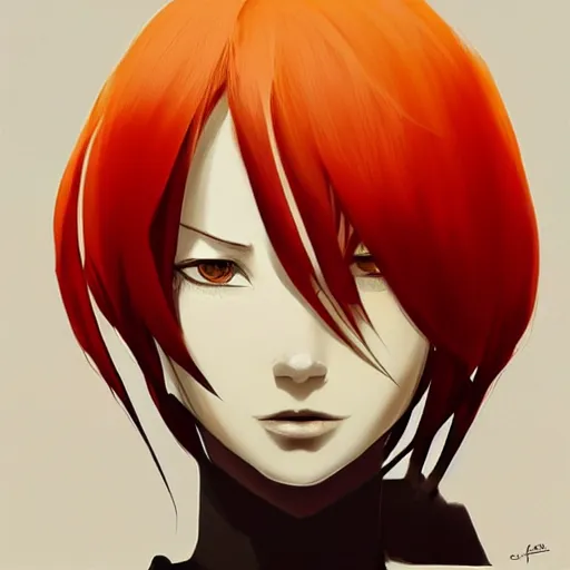 Image similar to face icon stylized minimalist bleach, loftis, cory behance hd by jesper ejsing, by rhads, makoto shinkai and lois van baarle, ilya kuvshinov, rossdraws global illumination