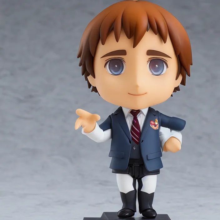 Prompt: alan partridge, An anime Nendoroid of alan partridge, figurine, detailed product photo