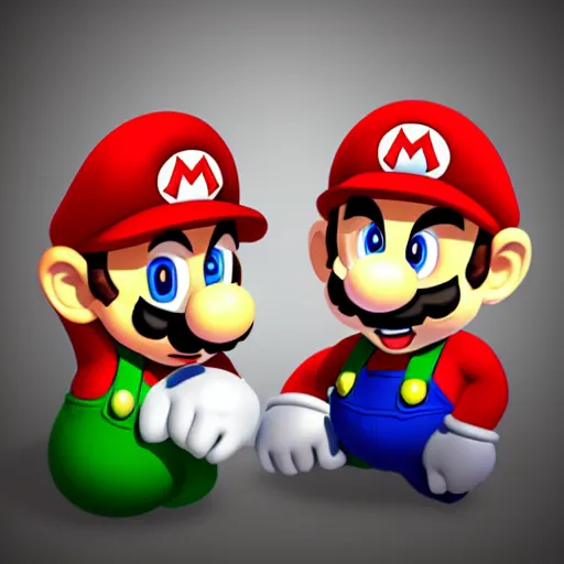 Prompt: the mario brothers in real life, photorealistic image, very detailed and sharp