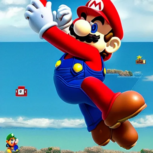 Image similar to mario