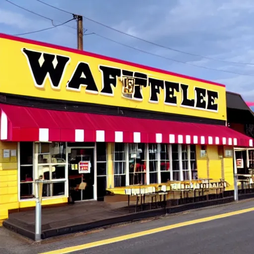 Image similar to waffle house