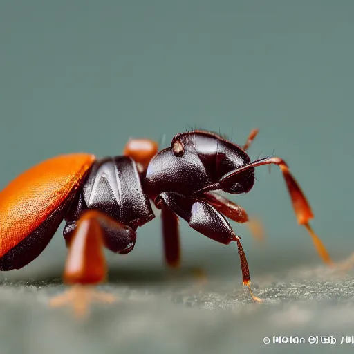 Image similar to a hybrid between a dog and an ant, photography, award - winning, national geographic channel, discovery channel, 8 k, macrophotography, close up, pentax 1 0 0 0 k