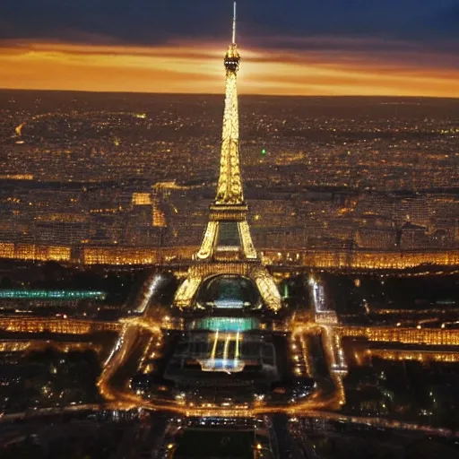 Prompt: eiffel tower flipped vertically, photorealistic, soft lighting