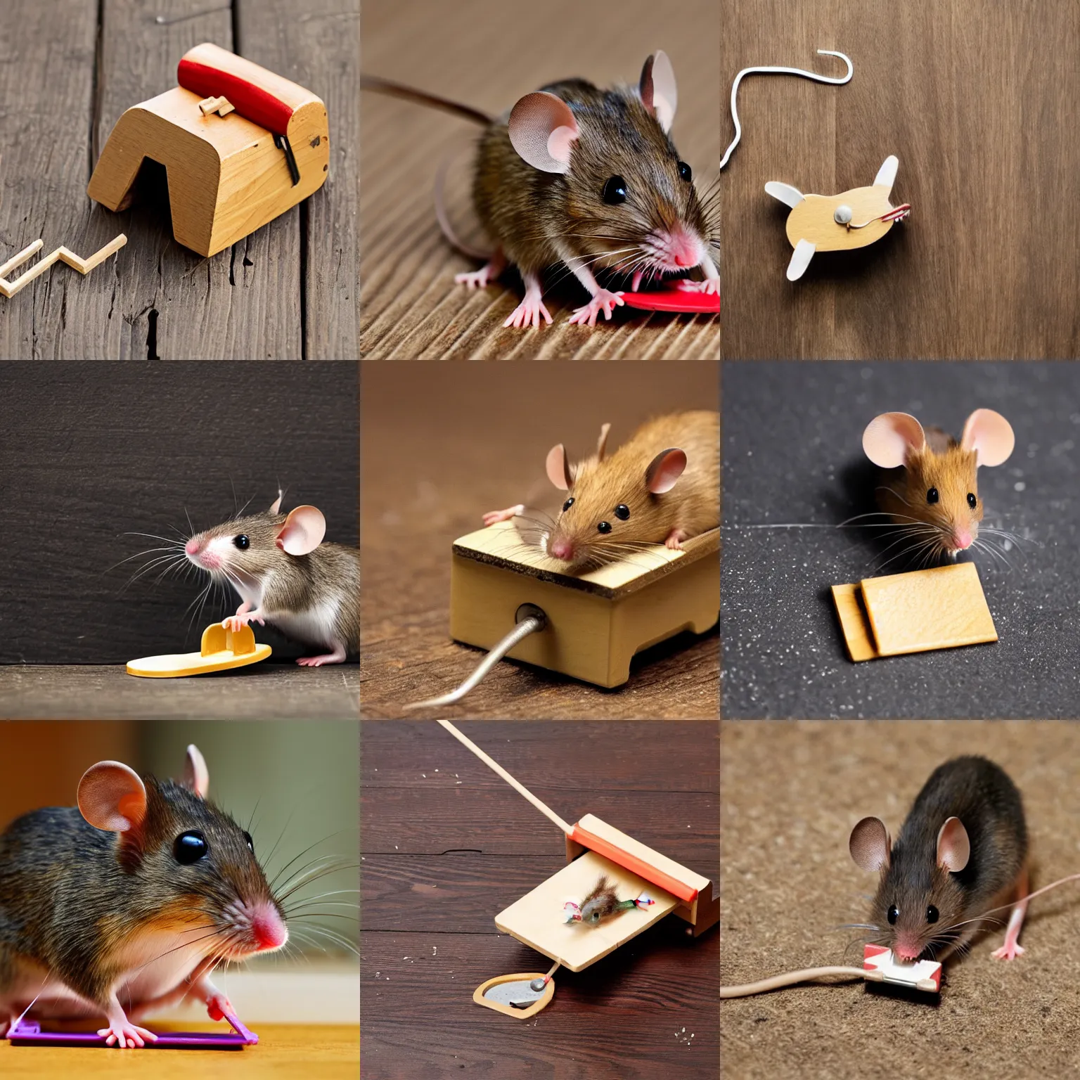 Prompt: A mousetrap