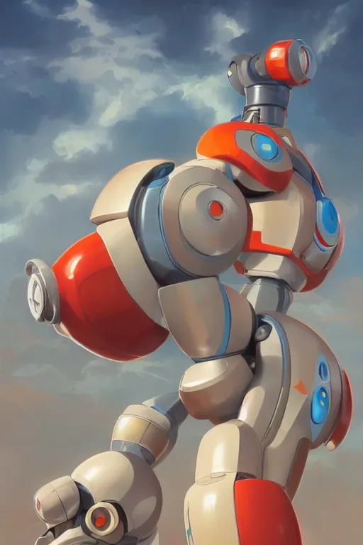 Image similar to metabots medabots medarotto medarot robot minimalist comics, behance hd by jesper ejsing, by rhads, makoto shinkai and lois van baarle, ilya kuvshinov, rossdraws global illumination ray tracing hdr radiating a glowing aura