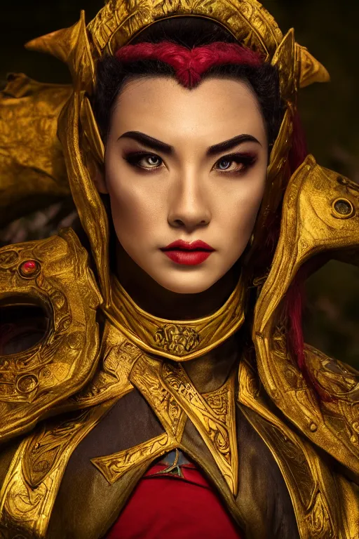 Image similar to a female DND yuan ti, high resolution film still, 8k, HDR colors, cosplay, studio lighting