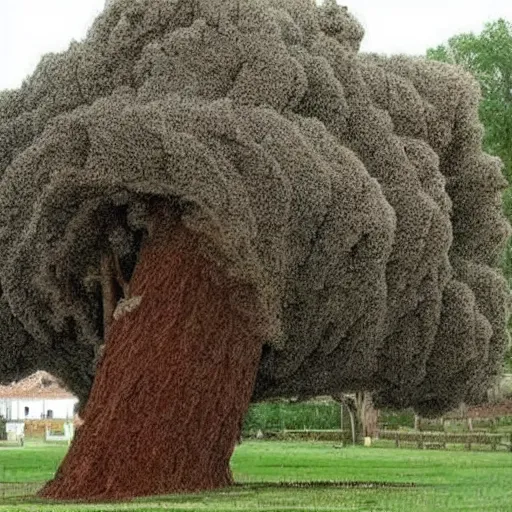 Image similar to a tornado tornado tree hybrid