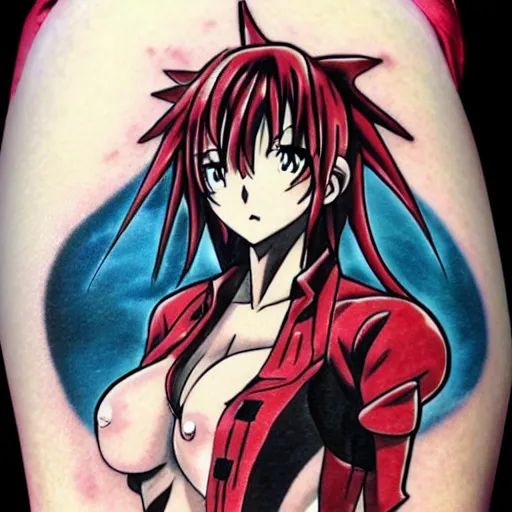 Image similar to highschool dxd tattoo