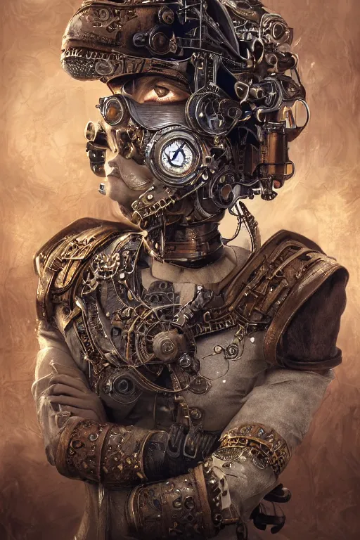Prompt: anthropomorphic hamster steampunk cyborg, fantasy, intricate, elegant, highly detailed, digital painting, artstation, concept art, smooth, sharp focus, contemporary fashion shoot, by edward robert hughes, annie leibovitz and steve mccurry, david lazar, jimmy nelsson, extremely detailed, hyperrealistic, perfect face, octane render