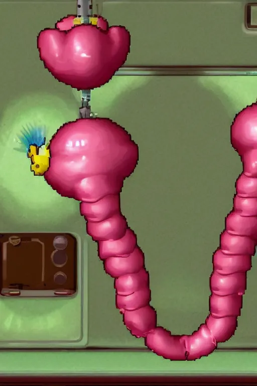 Prompt: plumbus, sega Saturn