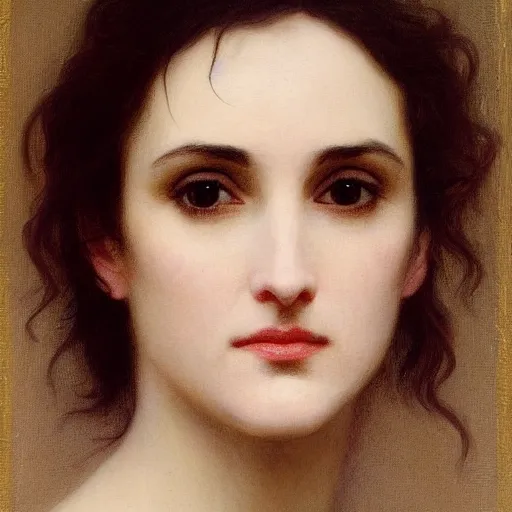 Image similar to painting of winona ryder. art by william adolphe bouguereau. during golden hour. extremely detailed. beautiful. 4 k. award - winning.