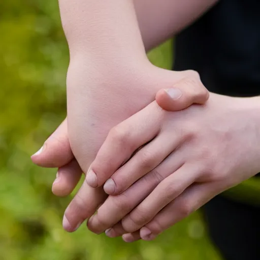 Image similar to Clasped hands