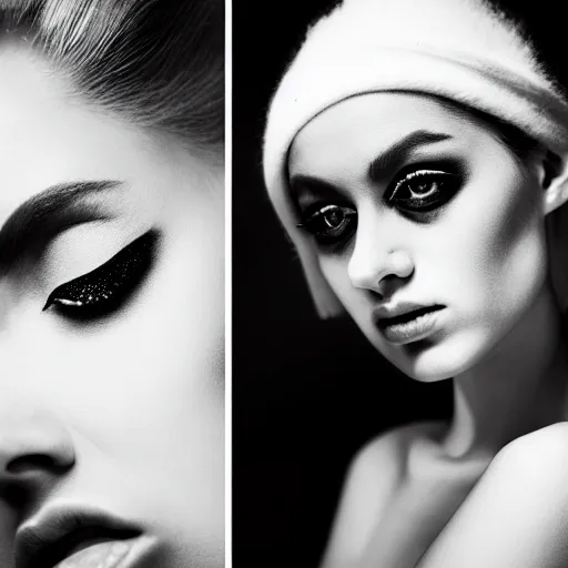 Image similar to iconic fashion portrait photographed with x 1 d ii 5 0 c