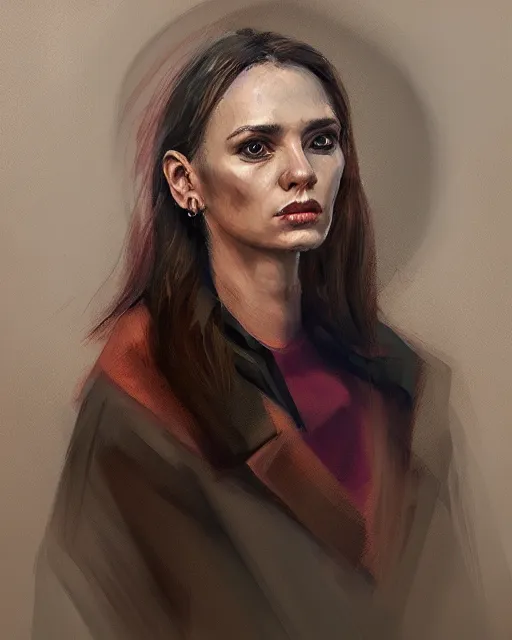 Prompt: portrait by sandra duchiewicz