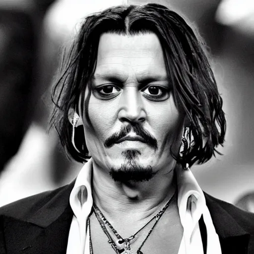 Prompt: johnny depp as a tomato, battles for his life