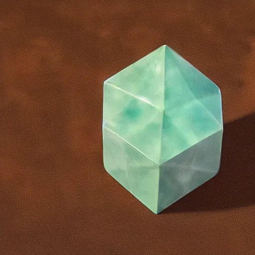 Prompt: a secret new platonic solid that nobody thought of