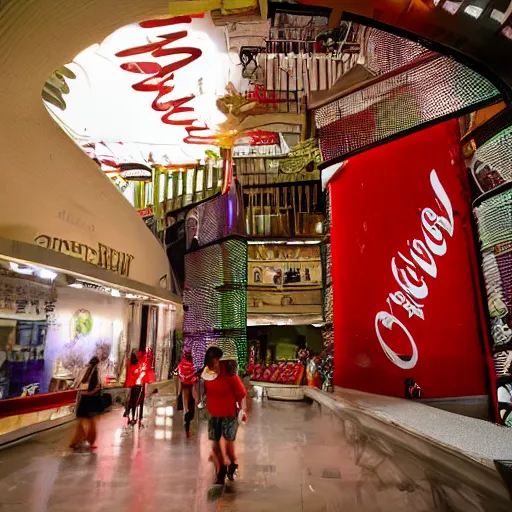 Prompt: coca cola huge tank, ultra realistic, photo