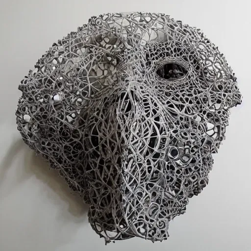 Image similar to intricately detailed abstract sculpture by Sarah Tse