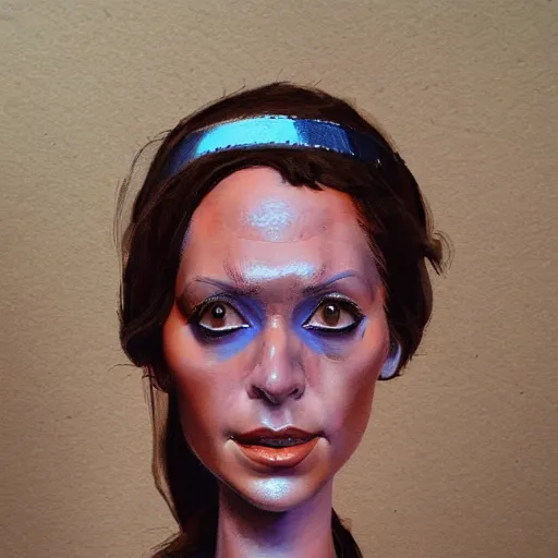 Prompt: detailed details photorealistic puppet nurse ghost in the style of bob peak and alex ross, gouache and wash paints color, detailed details facial and body and human and environments and proportionate, detailed 5 k details.