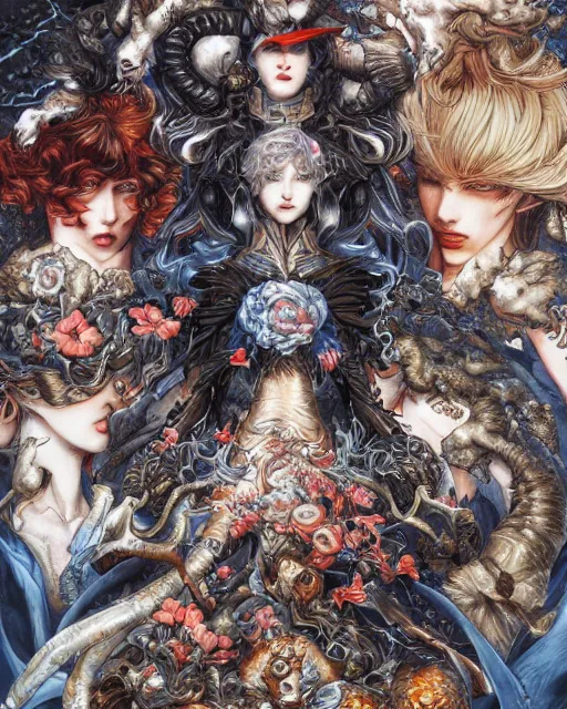 Image similar to artwork by ayami kojima, hd, hyper detailed, 4 k