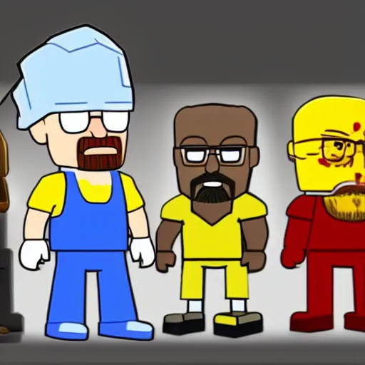 Image similar to Walter White as fall guys: ultimate knockout skin, ingame shot